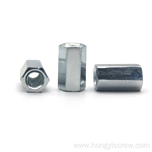 Stainless Steel Sleeve Barrel Long Hex Coupling Nut